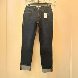 NWT CAbi High Straight Jeans
